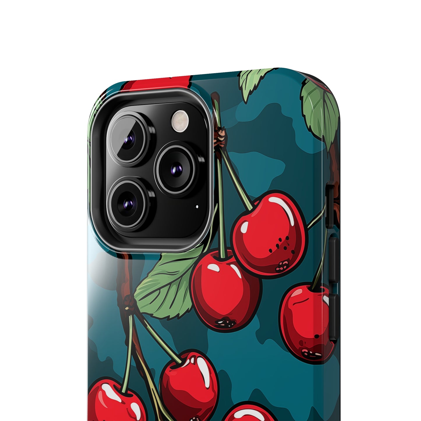 Cherries #10, iPhone 7, 8, X, 11, 12, 13, 14, 15+ case.