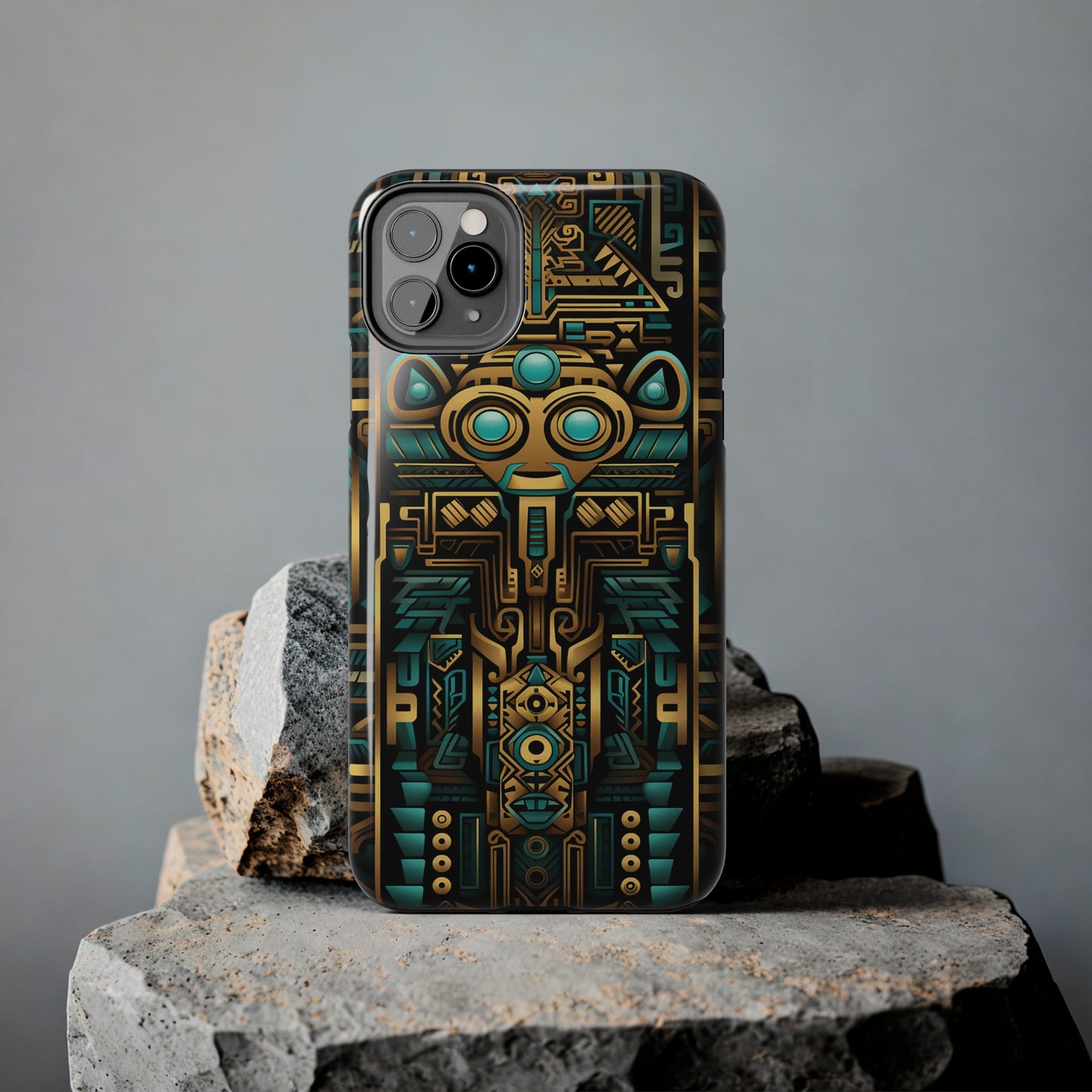 Aztec Vibes #03, iPhone 7, 8, X, 11, 12, 13, 14, 15+ case.