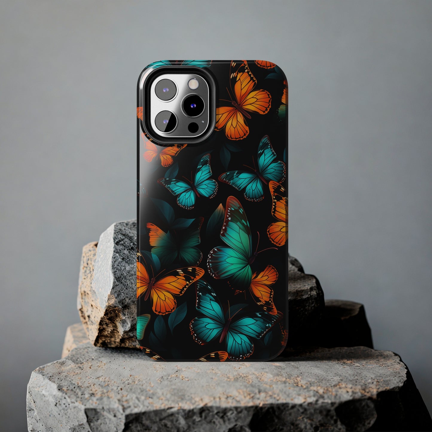 Butterflies #03, iPhone 7, 8, X, 11, 12, 13, 14, 15+ case.