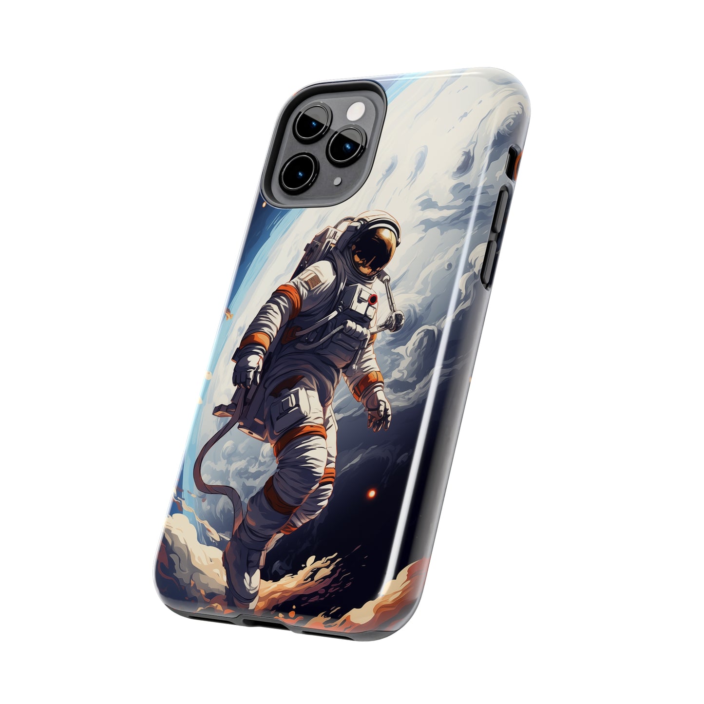 Astronaut #04, iPhone 7, 8, X, 11, 12, 13, 14, 15+ case.