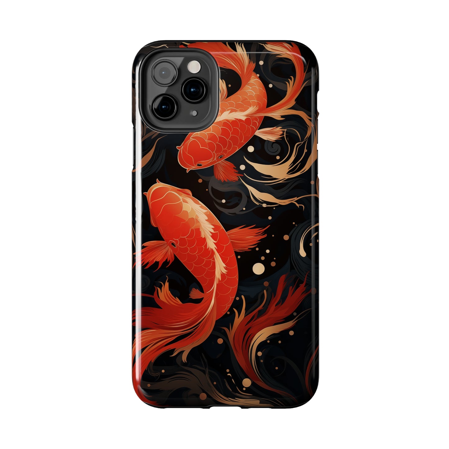 Koi fish #03, iPhone 7, 8, X, 11, 12, 13, 14, 15+ case.