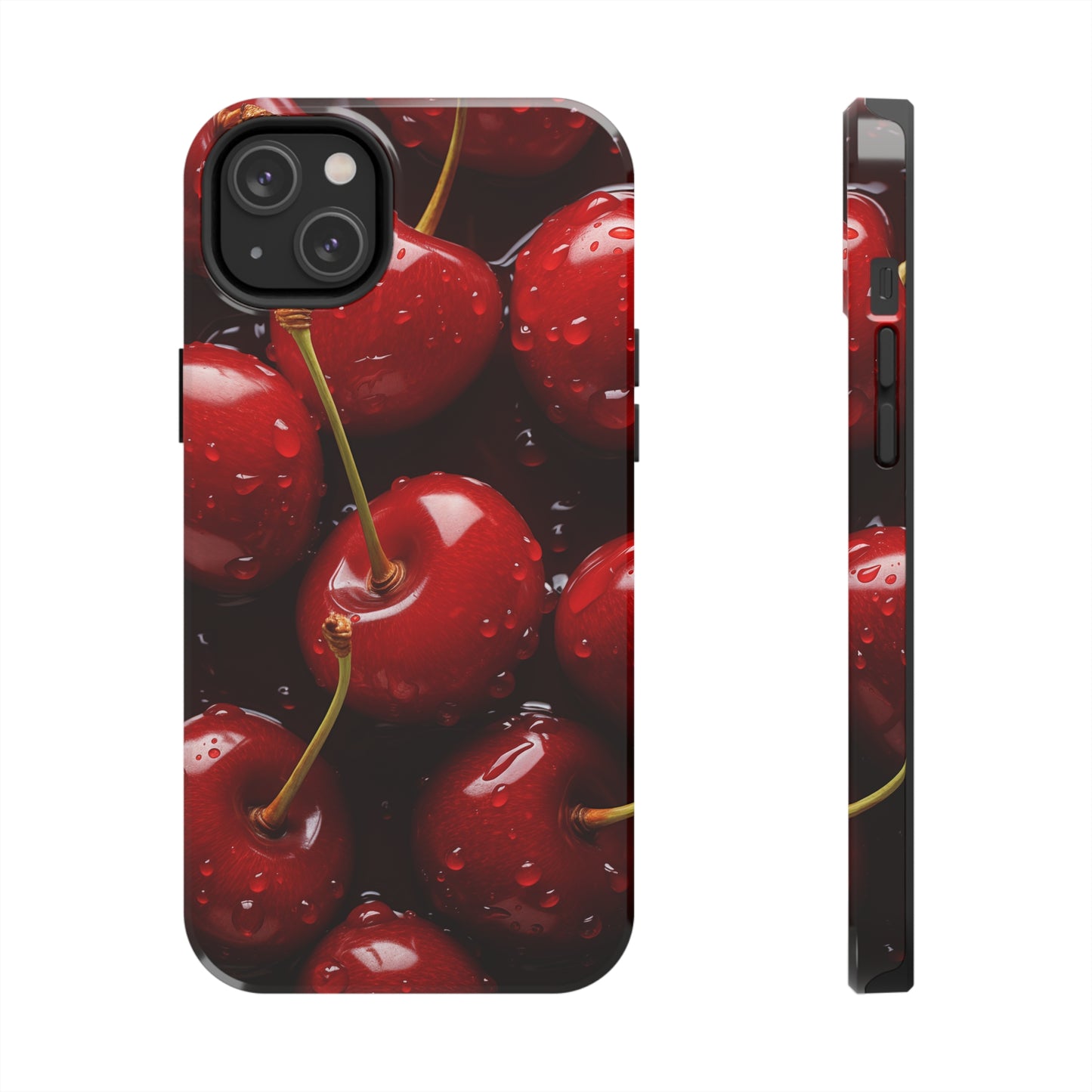 Cherries #07, iPhone 7, 8, X, 11, 12, 13, 14, 15+ case.