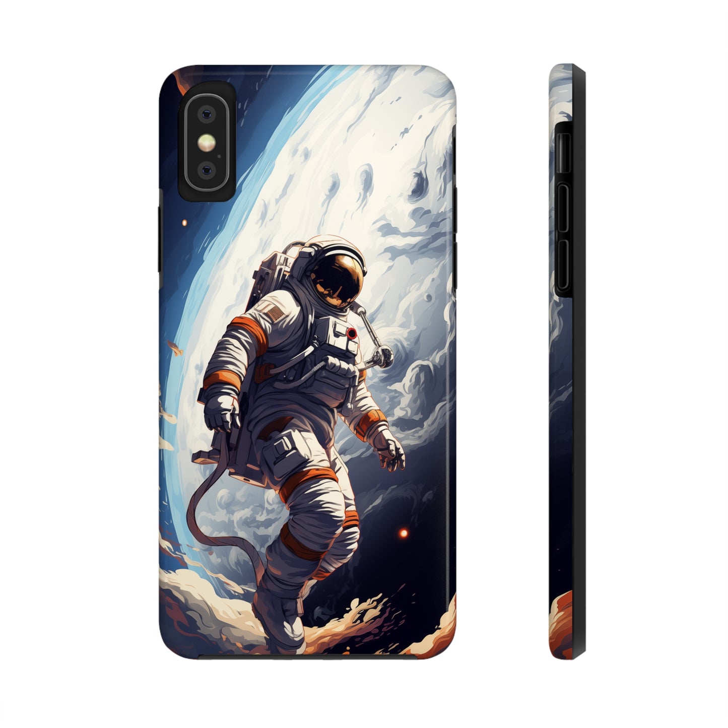 Astronaut #04, iPhone 7, 8, X, 11, 12, 13, 14, 15+ case.