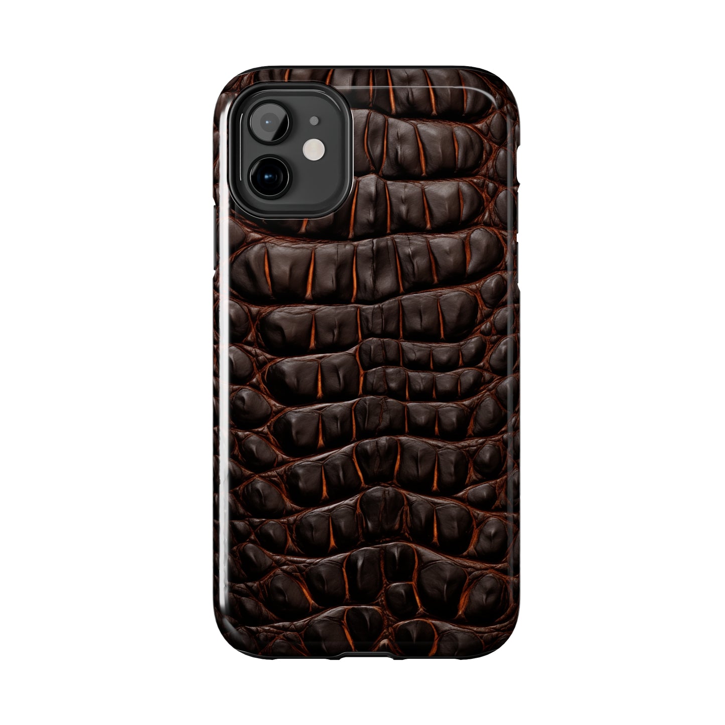 Alligator skin #01, iPhone 7, 8, X, 11, 12, 13, 14, 15+ case.