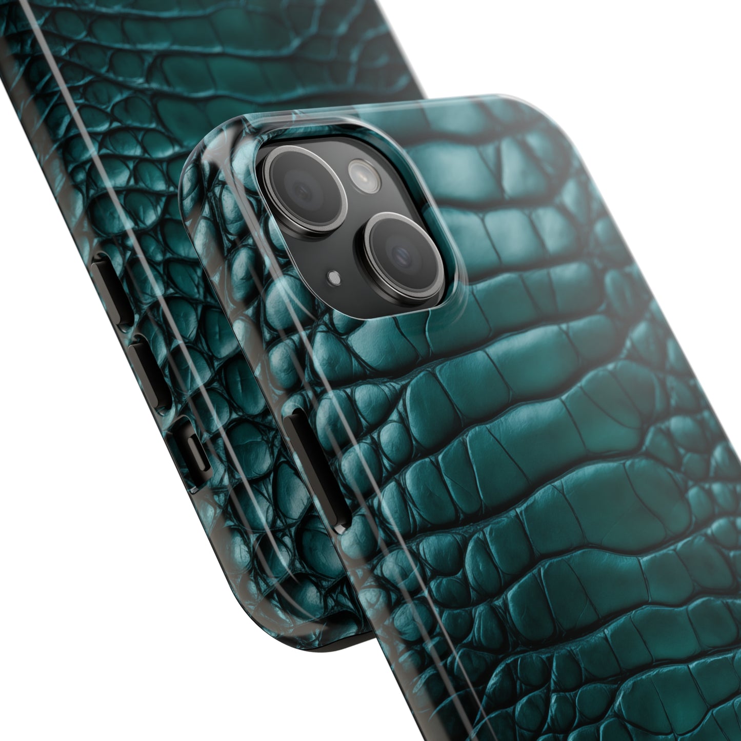 Alligator skin #02, iPhone 7, 8, X, 11, 12, 13, 14, 15+ case.