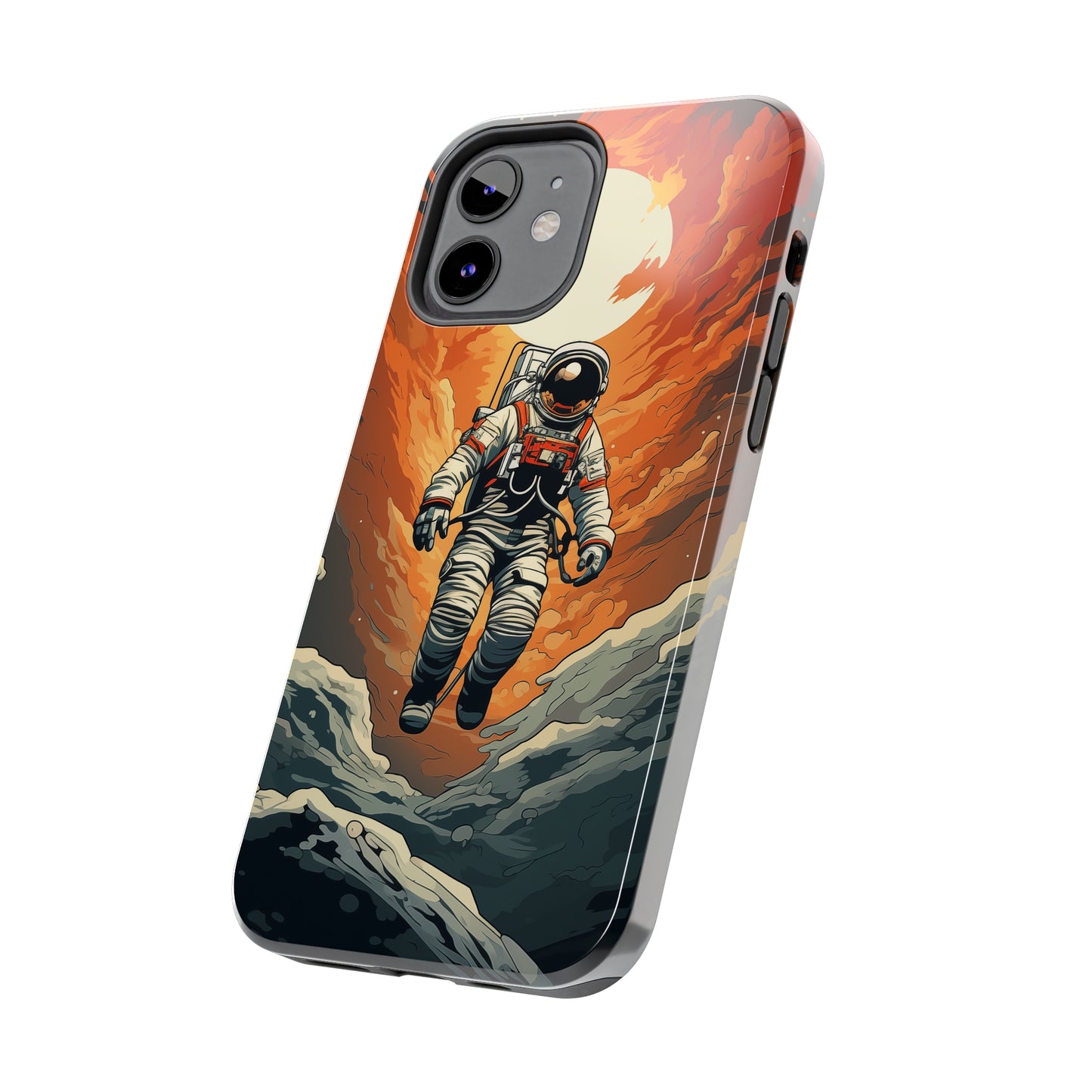 Astronaut #03, iPhone 7, 8, X, 11, 12, 13, 14, 15+ case.