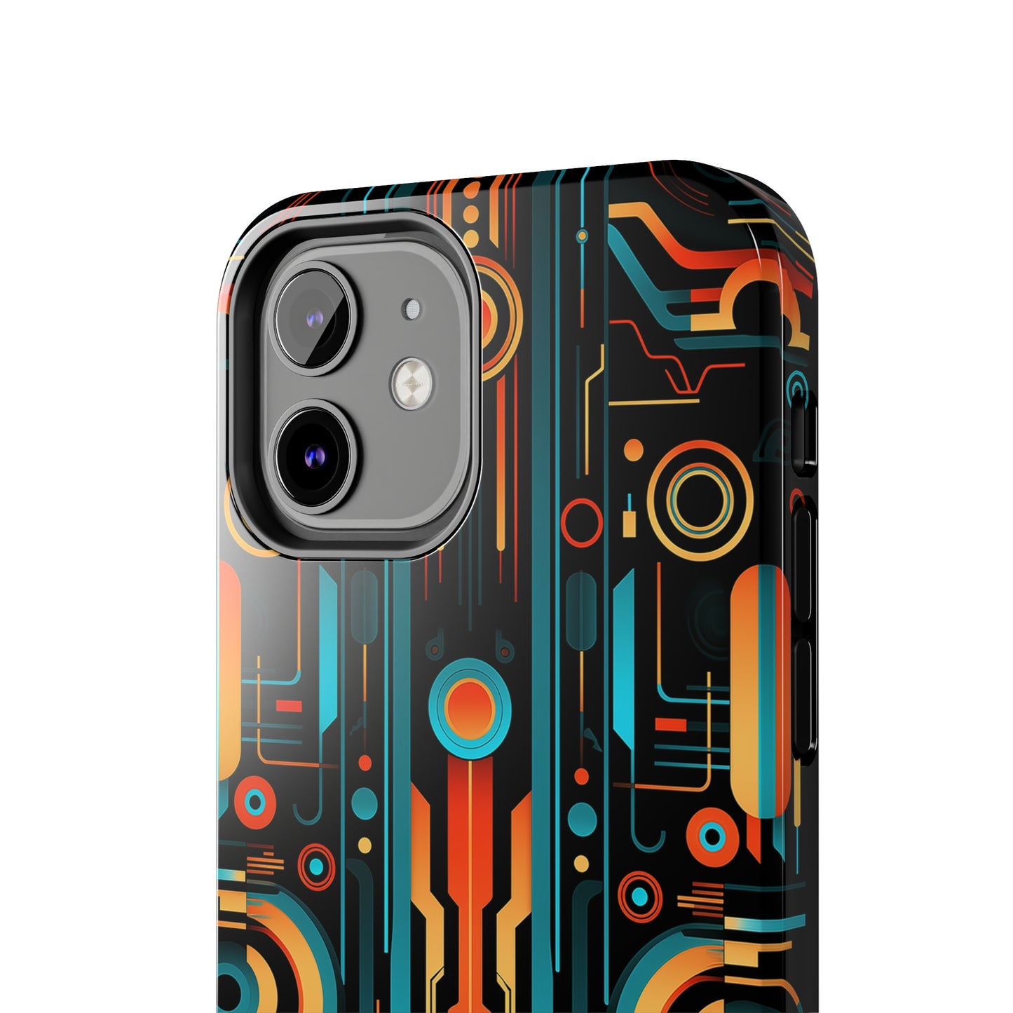 Futuristic #08, iPhone 7, 8, X, 11, 12, 13, 14, 15+ case.