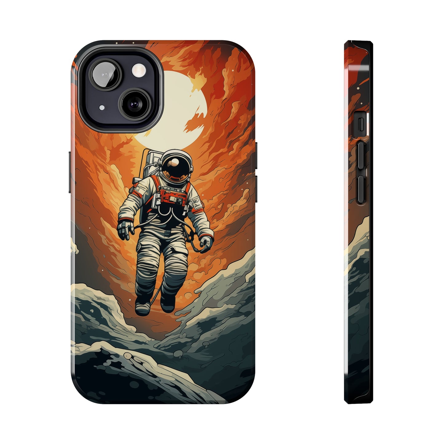 Astronaut #03, iPhone 7, 8, X, 11, 12, 13, 14, 15+ case.