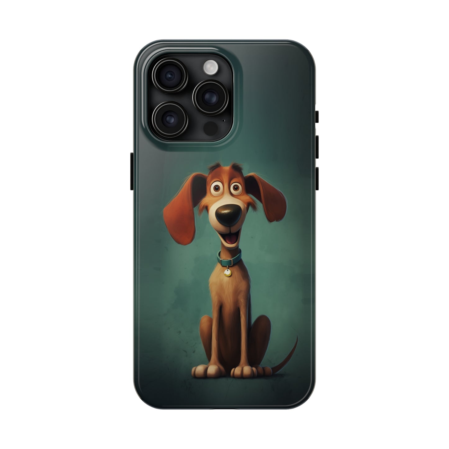 Hux, Cartoon Dog, iPhone 7, 8, X, 11, 12, 13, 14, 15+ case.