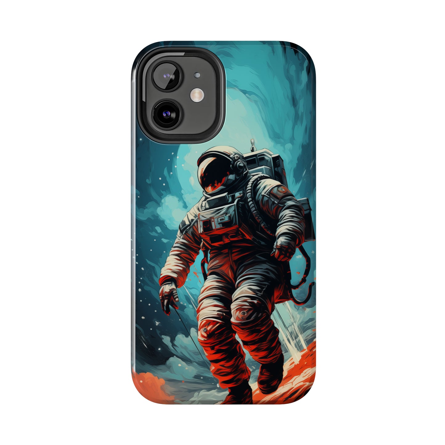 Astronaut #01, iPhone 7, 8, X, 11, 12, 13, 14, 15+ case.