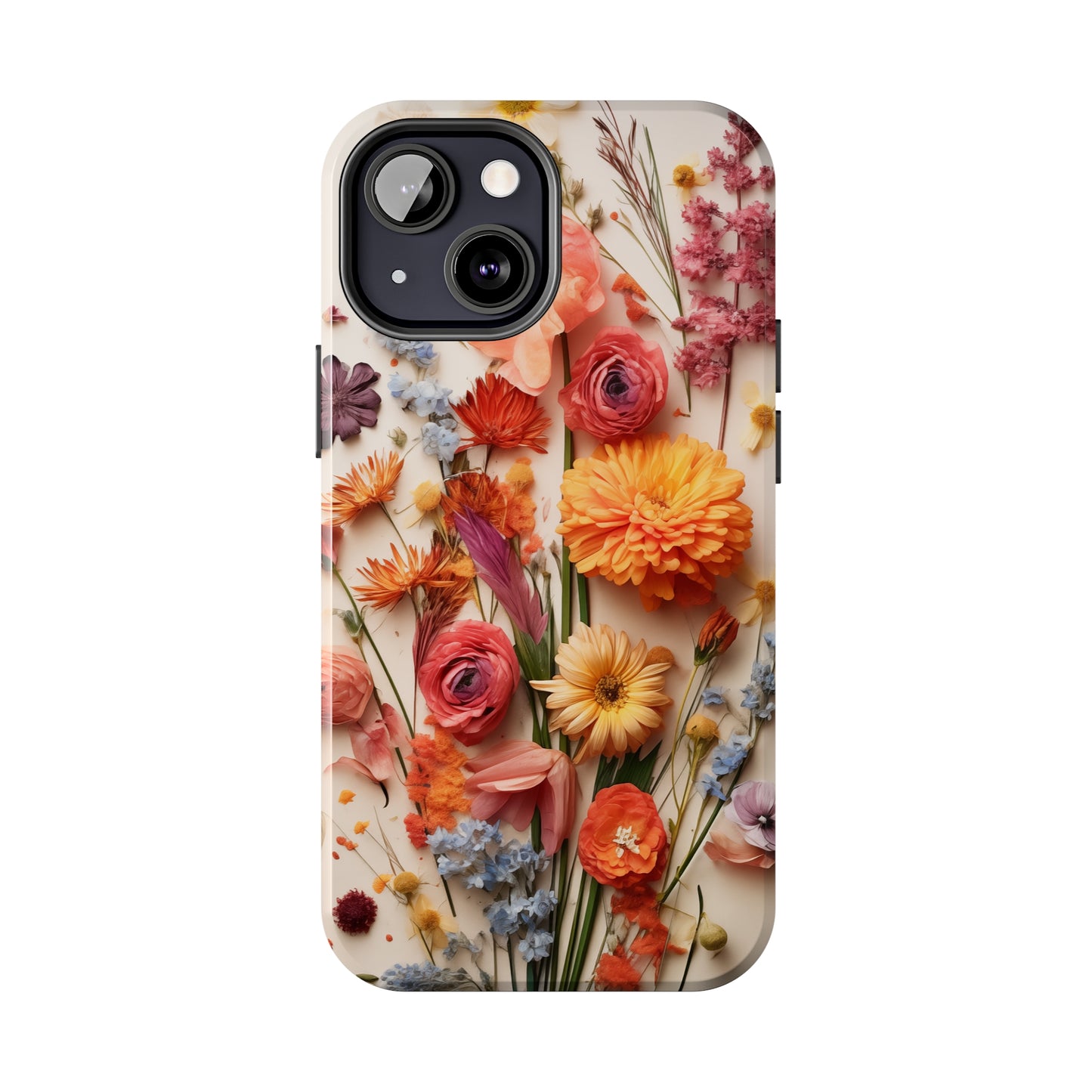 Dried Flowers #02, iPhone 7, 8, X, 11, 12, 13, 14, 15+ case.