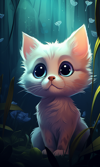 FREE Wallpaper: Kitten