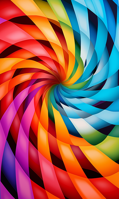 FREE Wallpaper: Checkered Spiral 04