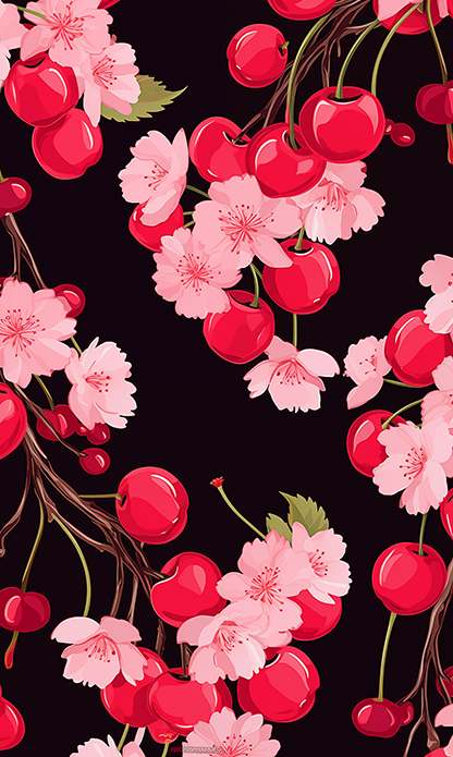 FREE Wallpaper: Cherries #05