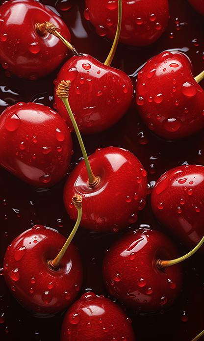 FREE Wallpaper: Cherries #07