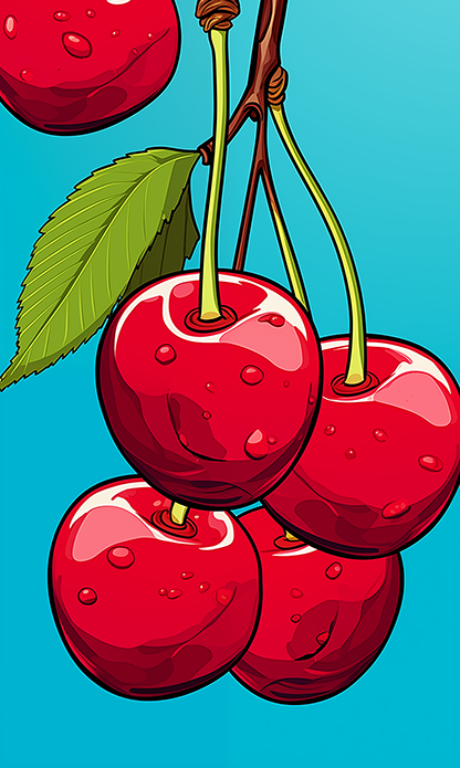 FREE Wallpaper: Cherries #09