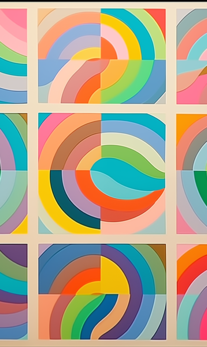 FREE Wallpaper: Abstract Colorful Lines 02