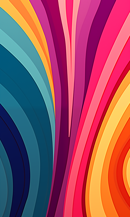 FREE Wallpaper: Colorful Lines