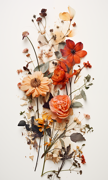 FREE Wallpaper: Dried Flowers #01