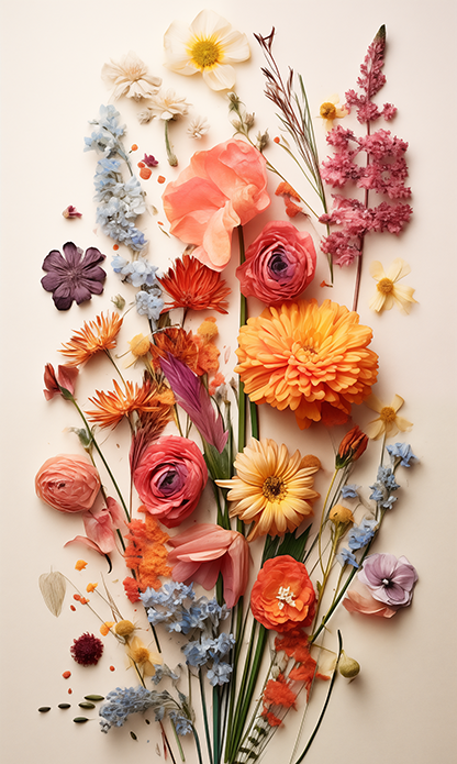 FREE Wallpaper: Dried Flowers #02