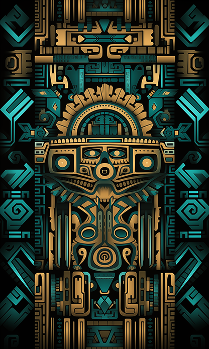 FREE Wallpaper: Aztec Vibes