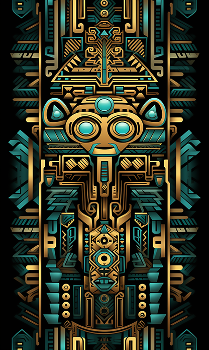 FREE Wallpaper: Aztec Vibes 03