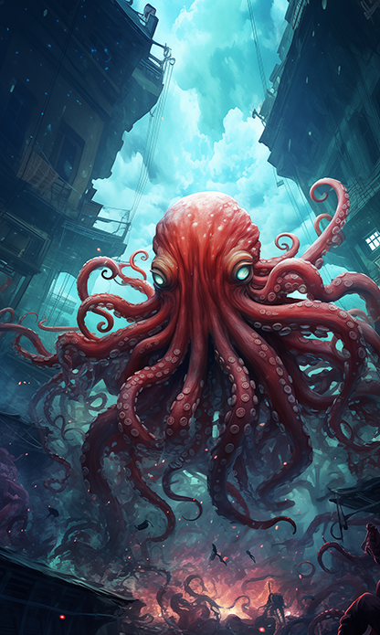 FREE Wallpaper: Octopus #01