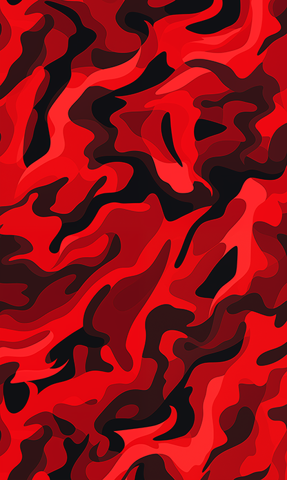 FREE Wallpaper: Red Camouflage