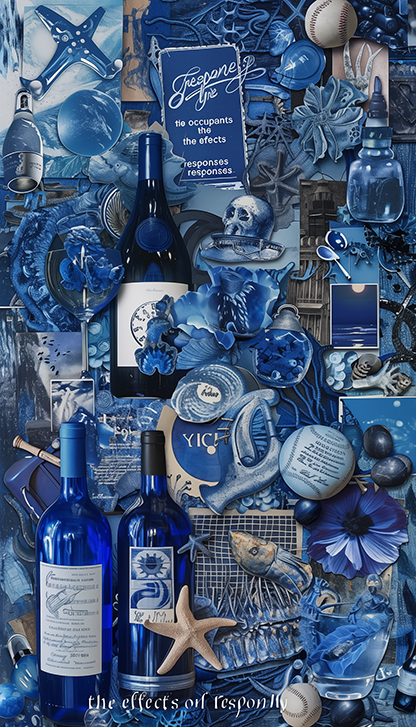 FREE Wallpaper: various blue collage 01